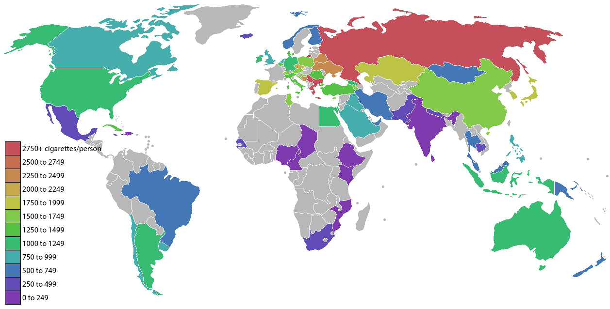 Smoking In Japan Statistics