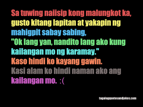 Sweet Love Quotes For Him Tagalog