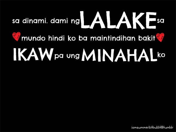 Sweet Love Quotes Tumblr Tagalog