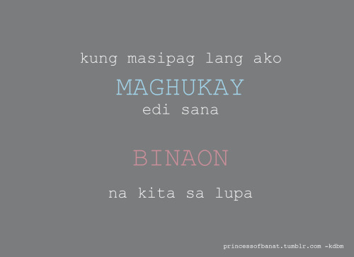 Tagalog Love Quotes Tumblr For Him