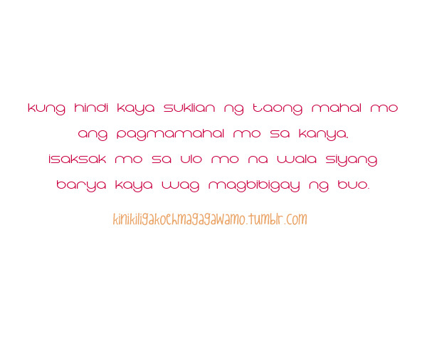 Tumblr Love Quotes And Sayings Tagalog