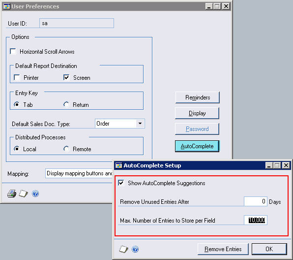 Turn Off Autocomplete Excel 2010