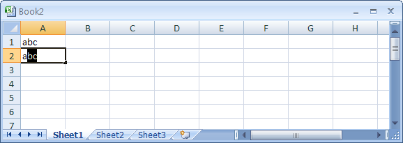 Turn On Autocomplete Excel 2007